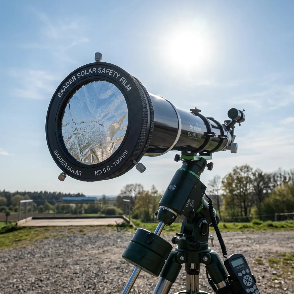 Filtro solar para telescópio Schmidt-Cassegrain e Edge HD