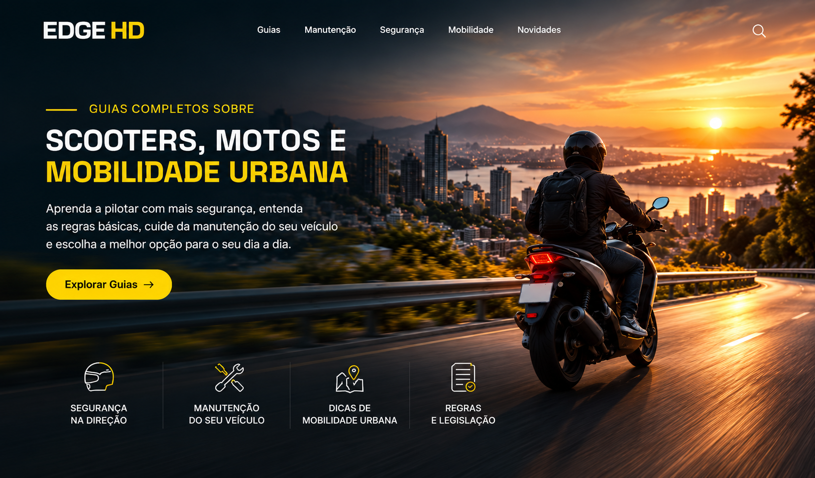 Plataforma online no computador